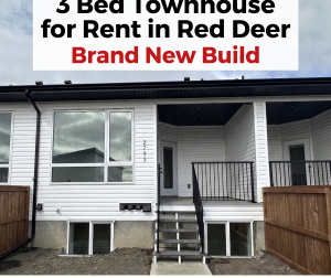 Townhouse For Rent 2733 67 Street, Red Deer, 3 Bedroom, 2.5 Bathroom
