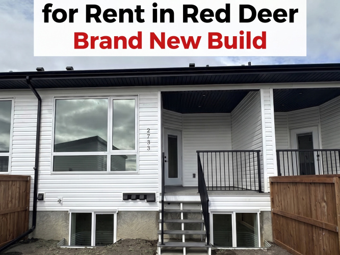 Townhouse For Rent 2733 67 Street, Red Deer, 3 Bedroom, 2.5 Bathroom