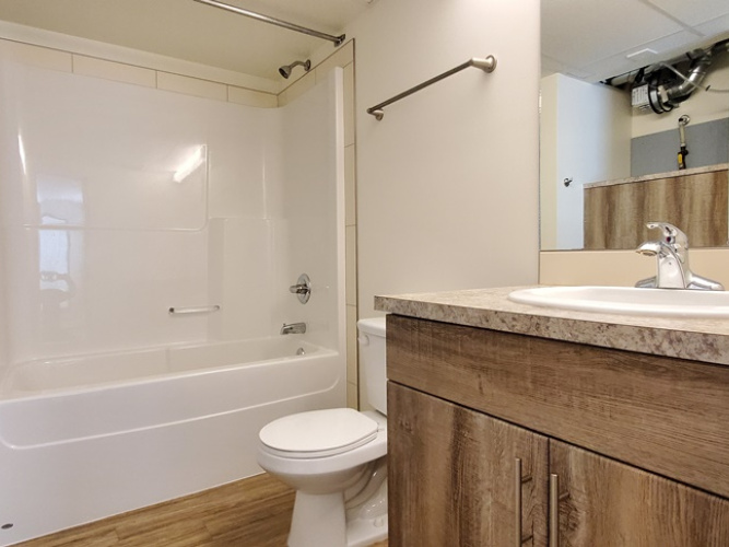 Apartment For Rent 213 - 4609 Riverside Drive, Red Deer, 2 Bedrooms, 1 Bathroom